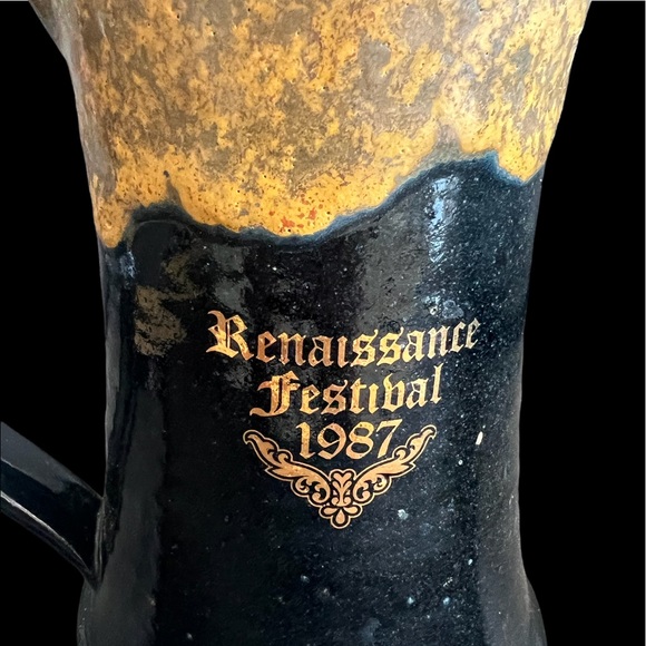 Vintage Renaissance Festival 1987 Beer Mug/Stein 8" tall. - Picture 6 of 8